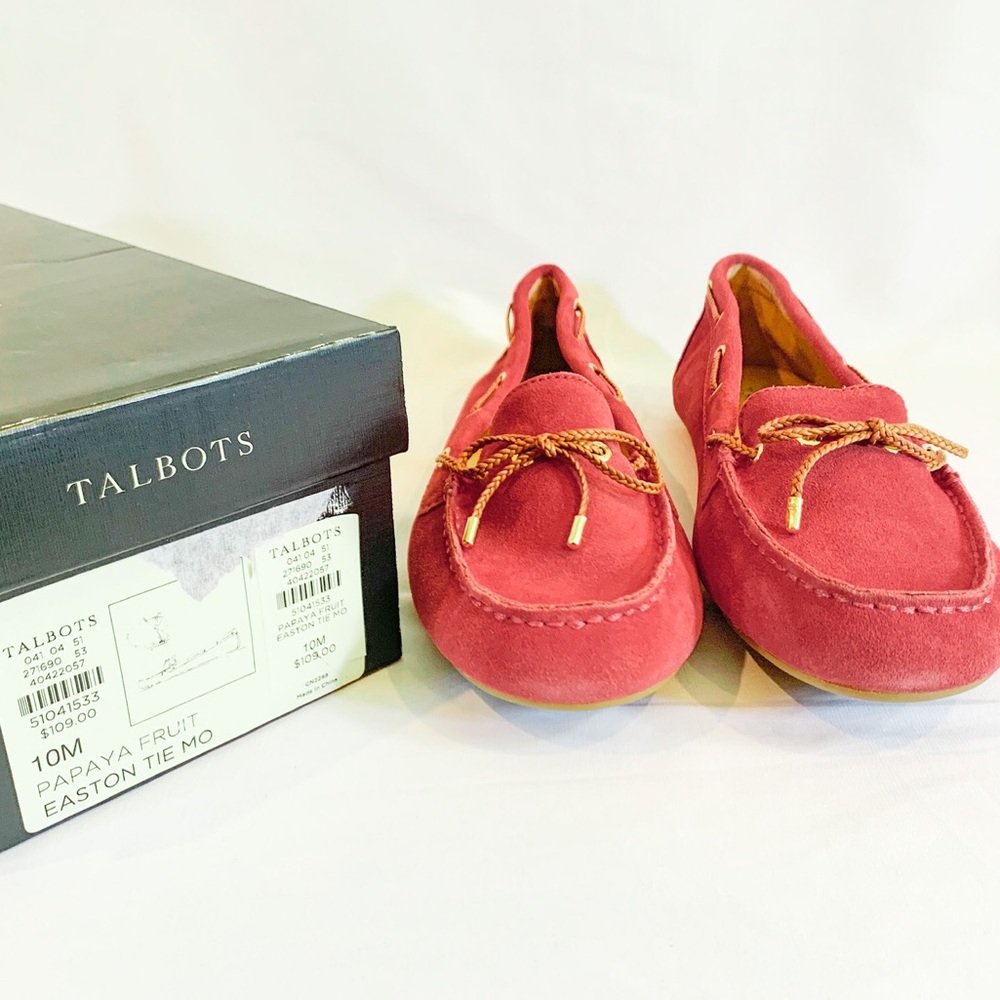 Talbots Moccasins NWT